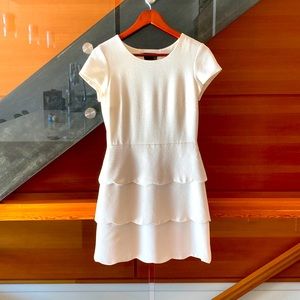 Club Monaco white/off white cocktail dress